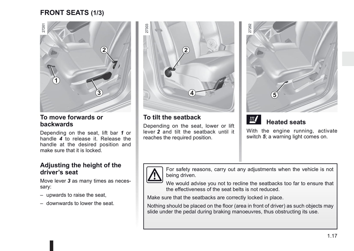 2011-2012 Renault Kangoo Owner's Manual | English