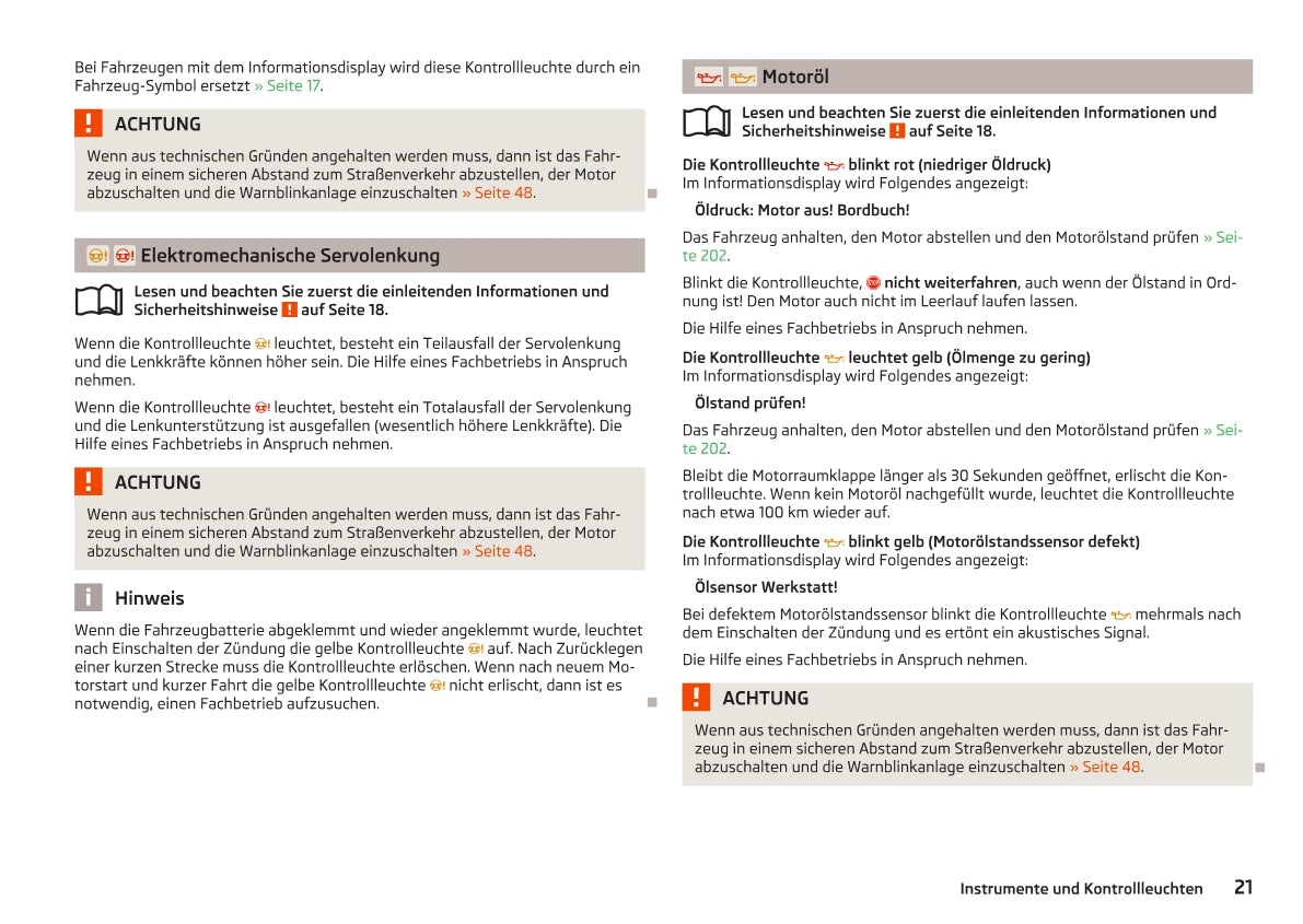 2013-2014 Skoda Yeti Owner's Manual | German