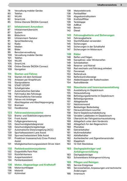 2019-2020 Skoda Kamiq Owner's Manual | German