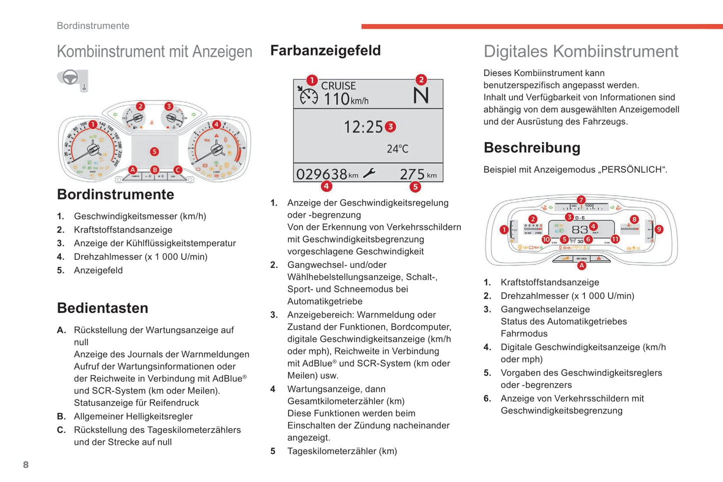 2018-2020 Citroën C5 Aircross Bedienungsanleitung | Deutsch