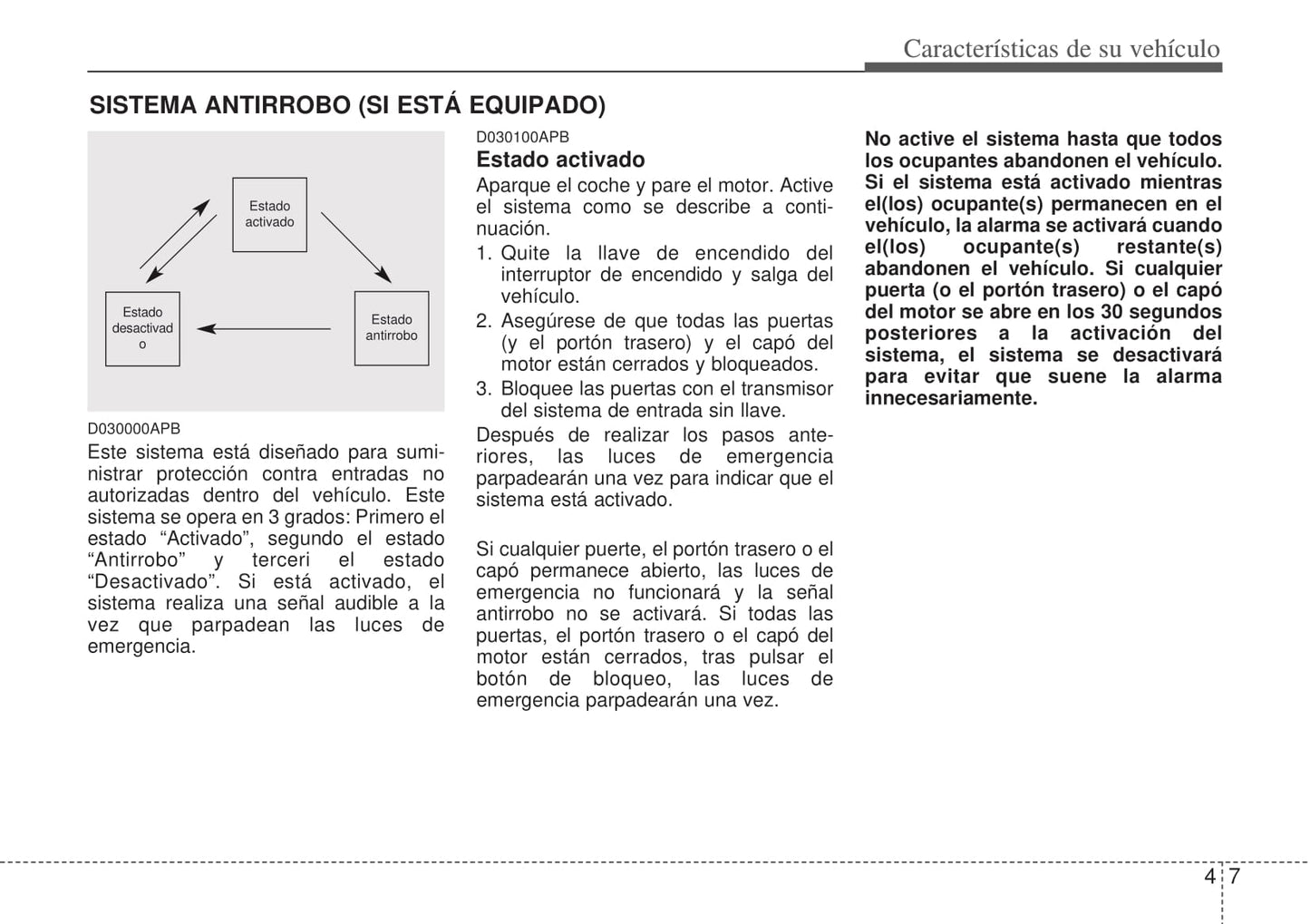 2008-2009 Hyundai i20 Owner's Manual | Spanish