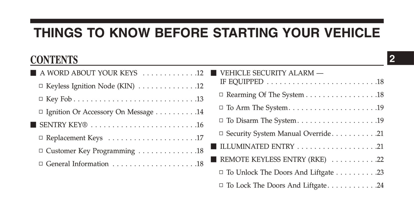 2013 Dodge Journey Owner's Manual | English