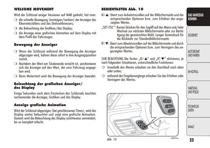 2010-2012 Alfa Romeo Giulietta Owner's Manual | German