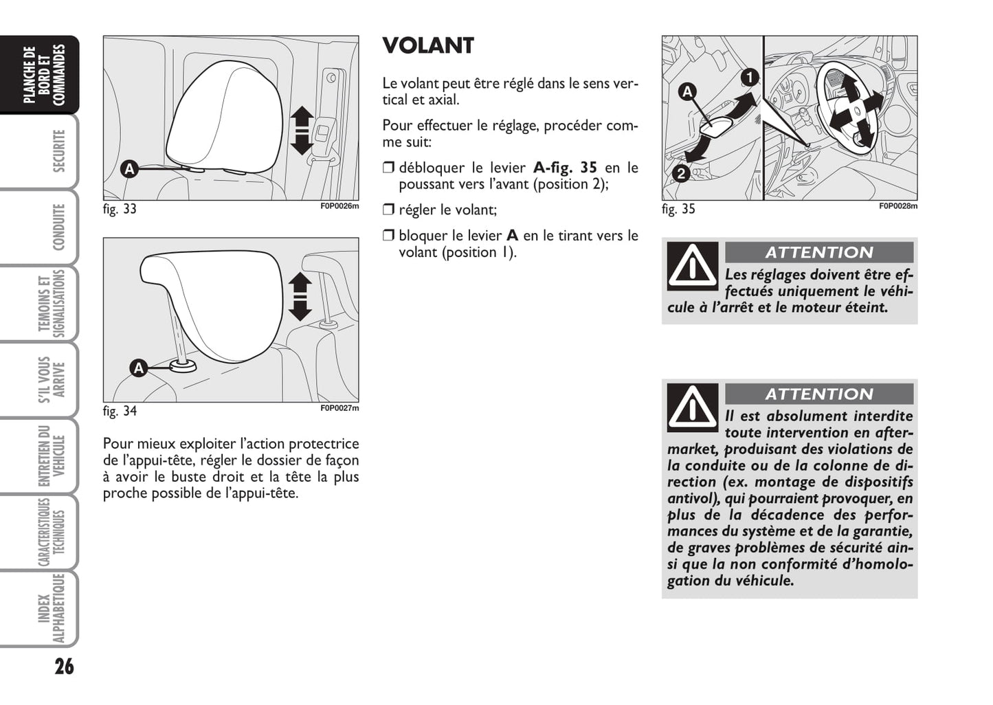 2014-2015 Fiat Scudo Owner's Manual | French