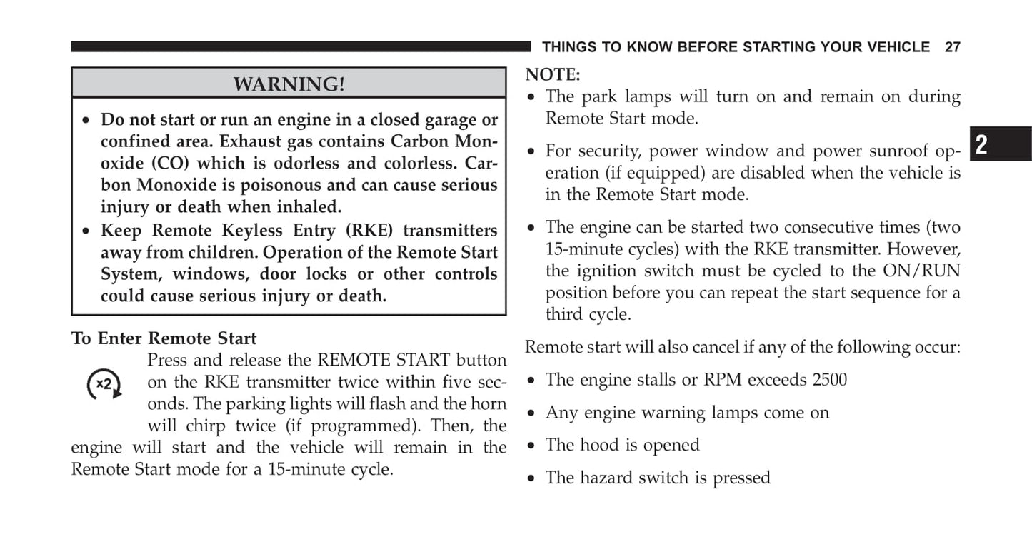 2011 Dodge Nitro Owner's Manual | English