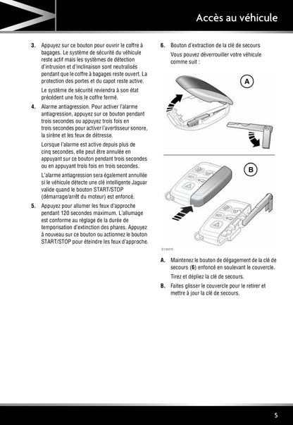 2011-2012 Jaguar XJ Owner's Manual | French