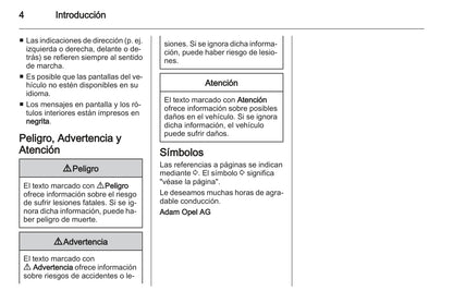 2013 Opel Insignia/Insignia Sports Tourer Owner's Manual | Spanish