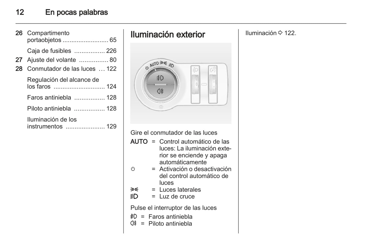 2013 Opel Insignia/Insignia Sports Tourer Owner's Manual | Spanish