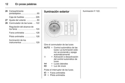 2013 Opel Insignia/Insignia Sports Tourer Owner's Manual | Spanish