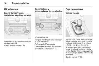 2013 Opel Insignia/Insignia Sports Tourer Owner's Manual | Spanish