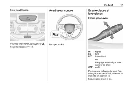 2019-2020 Opel Astra Owner's Manual | French