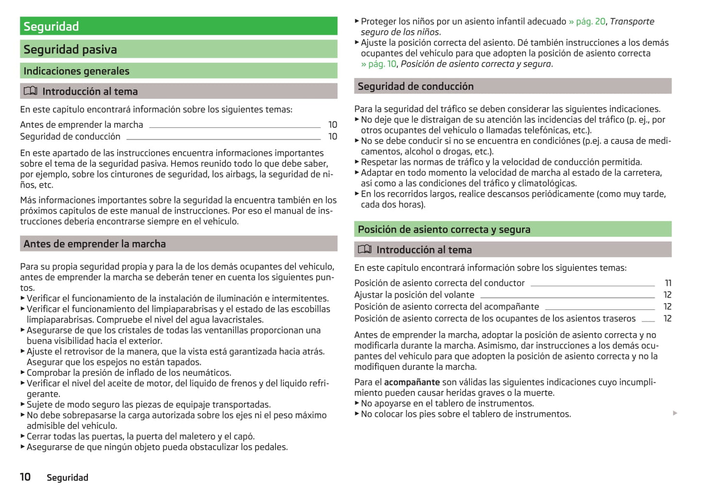 2016-2017 Skoda Rapid Owner's Manual | Spanish