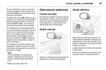 2008-2015 Opel Agila Owner's Manual | Spanish