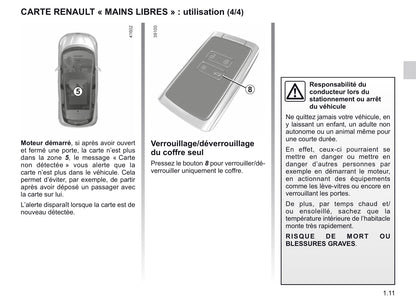 2019-2020 Renault Scénic/Grand Scénic Owner's Manual | French