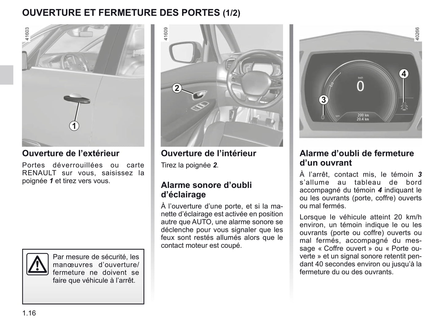 2019-2020 Renault Scénic/Grand Scénic Owner's Manual | French