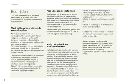 2017-2018 Citroën C-Elysée Owner's Manual | Dutch