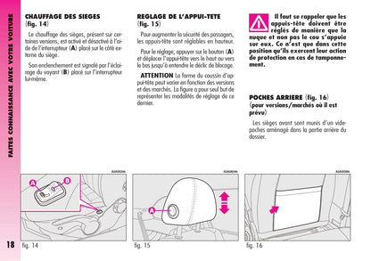 2004-2007 Alfa Romeo GT Owner's Manual | French