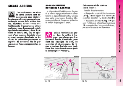 2004-2007 Alfa Romeo GT Owner's Manual | French