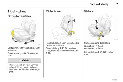 2011-2012 Opel Zafira Bedienungsanleitung | Deutsch