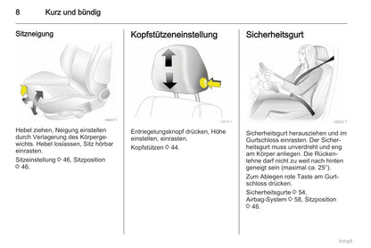 2011-2012 Opel Zafira Bedienungsanleitung | Deutsch