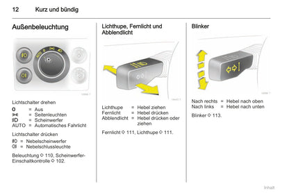 2011-2012 Opel Zafira Bedienungsanleitung | Deutsch