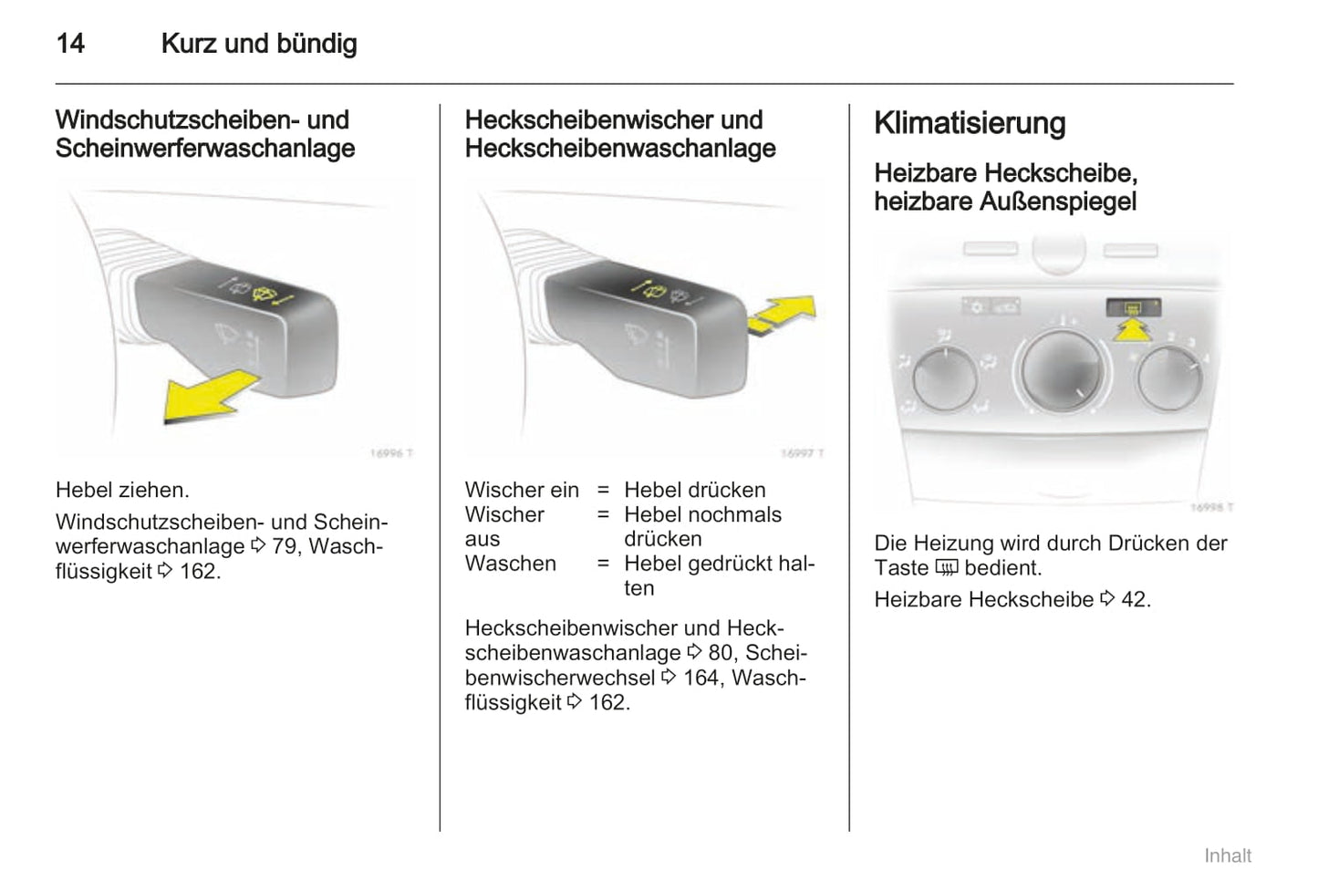 2008-2011 Opel Zafira Owner's Manual | German