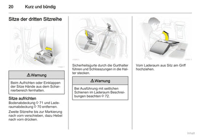 2011-2012 Opel Zafira Bedienungsanleitung | Deutsch