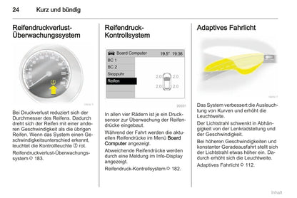 2011-2012 Opel Zafira Bedienungsanleitung | Deutsch