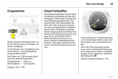 2008-2011 Opel Zafira Owner's Manual | German