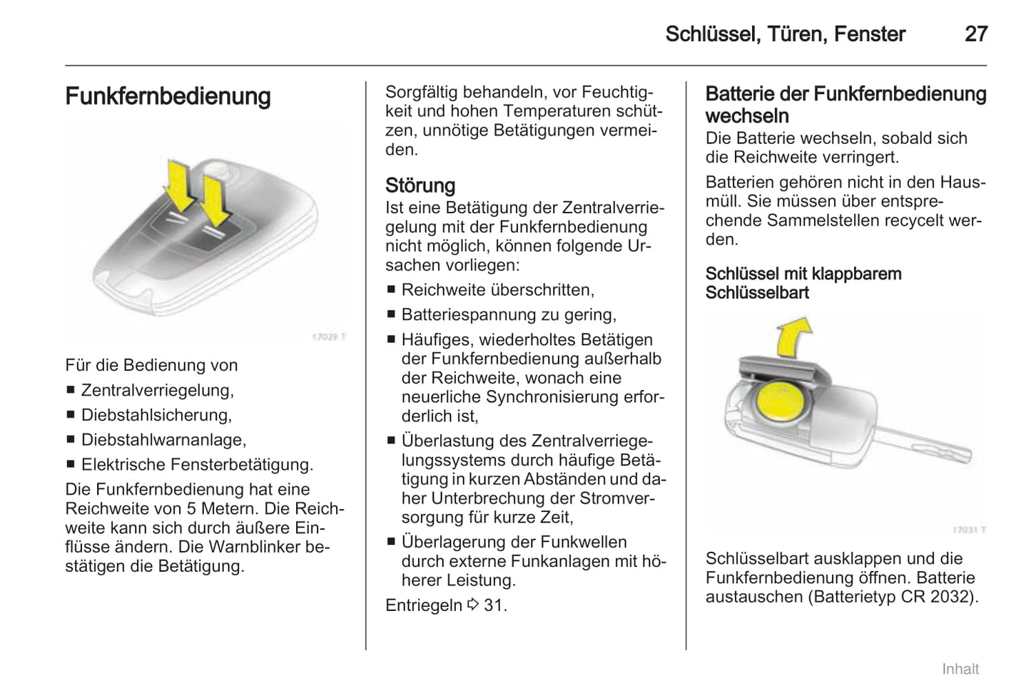 2011-2012 Opel Zafira Bedienungsanleitung | Deutsch