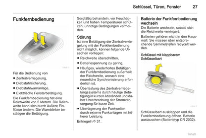 2011-2012 Opel Zafira Bedienungsanleitung | Deutsch