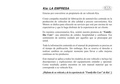 2012-2013 Kia Sorento Bedienungsanleitung | Spanisch