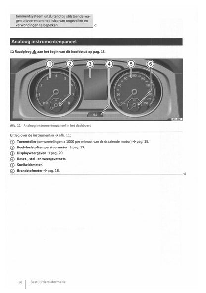 2018-2023 Volkswagen T-Cross Owner's Manual | Dutch