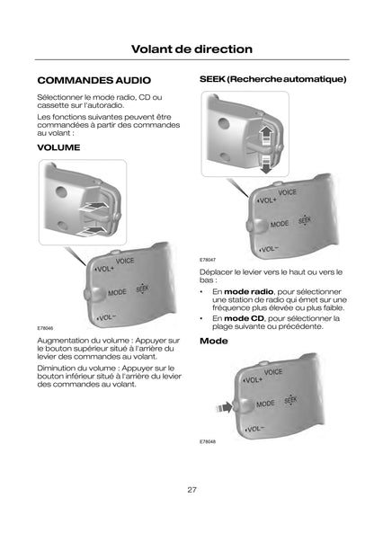 2010-2011 Ford Transit Owner's Manual | French