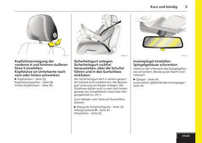 2007-2009 Opel Vectra Bedienungsanleitung | Deutsch