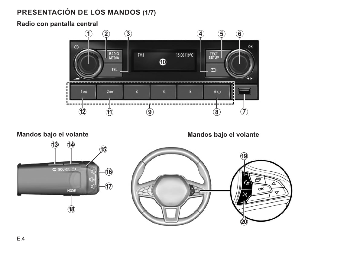 Renault Radio Connect R&Go Instrucciones 2021 - 2022