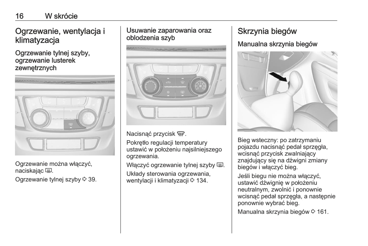 2019 Opel Mokka/Mokka X Owner's Manual | Polish