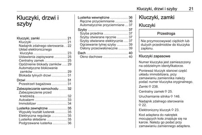 2019 Opel Mokka/Mokka X Owner's Manual | Polish