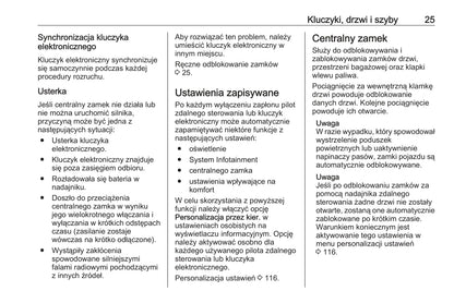 2019 Opel Mokka/Mokka X Owner's Manual | Polish