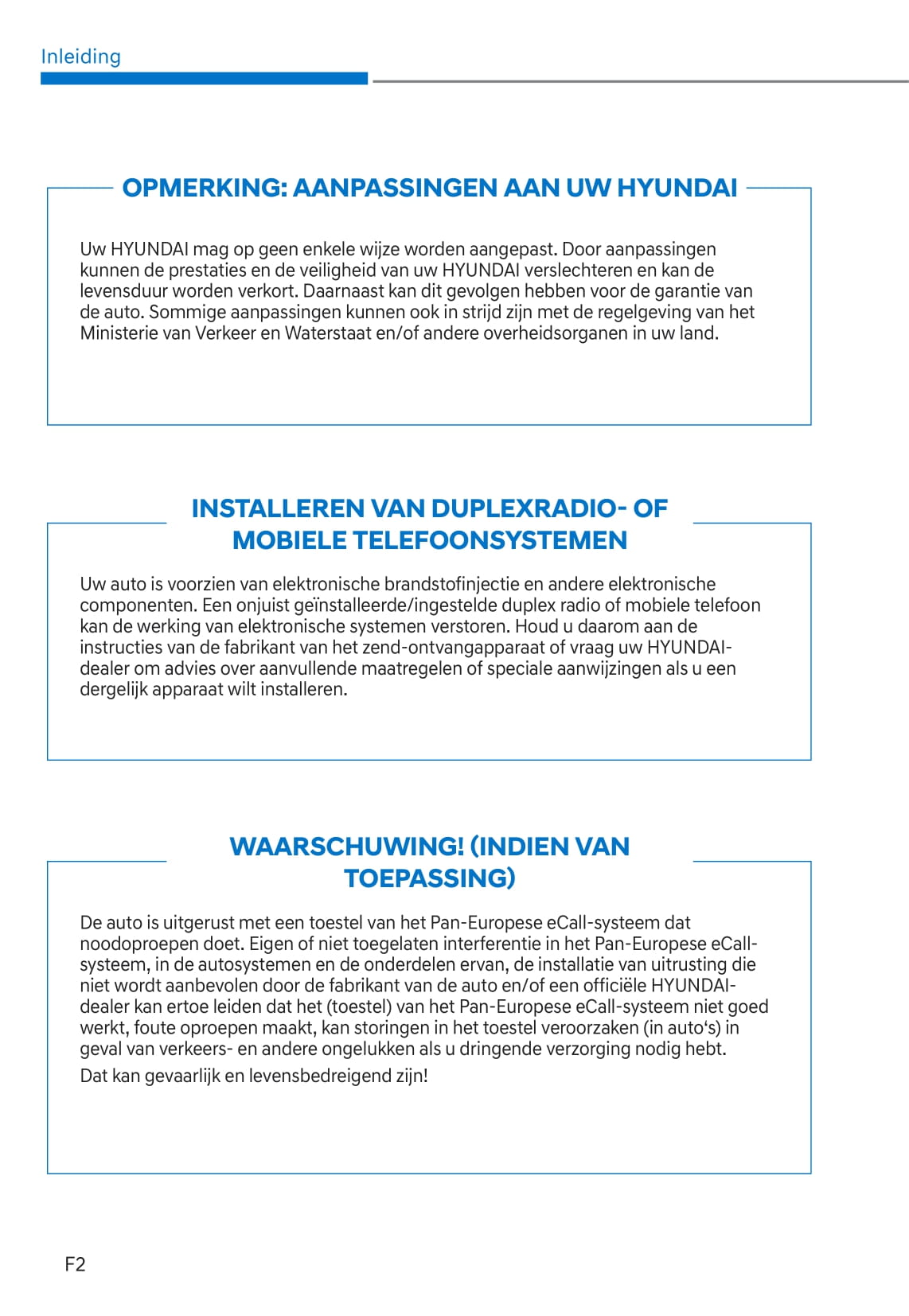 2020-2021 Hyundai Santa Fe Hybrid Owner's Manual | Dutch