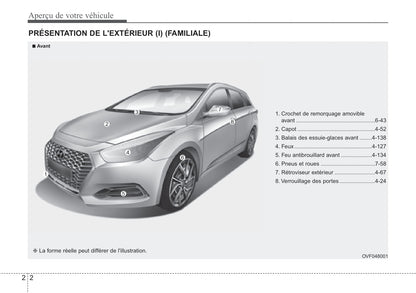 2018-2019 Hyundai i40 Bedienungsanleitung | Französisch