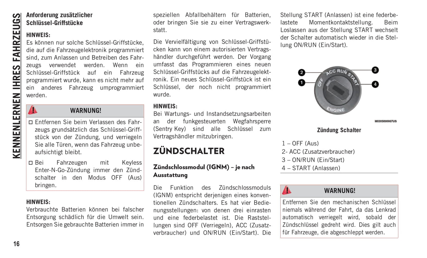 2019-2023 Jeep Cherokee Bedienungsanleitung | Deutsch