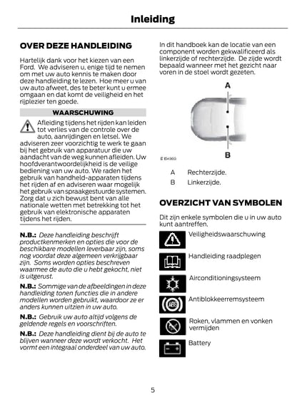 2014-2015 Ford C-Max Energi Owner's Manual | Dutch