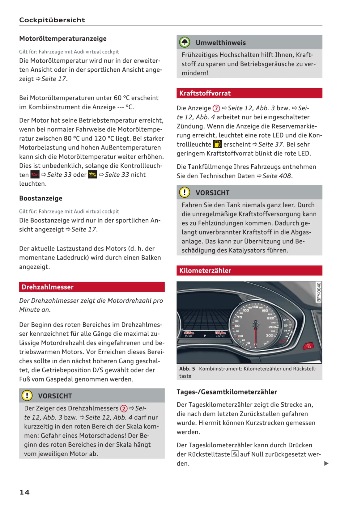 2017-2020 Audi Q5 Bedienungsanleitung | Deutsch