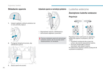 2017-2020 Peugeot Ion Bedienungsanleitung | Polnisch