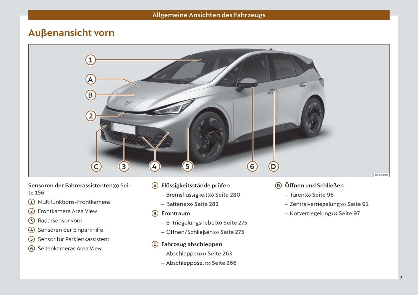 2022 Cupra Born Owner's Manual | German