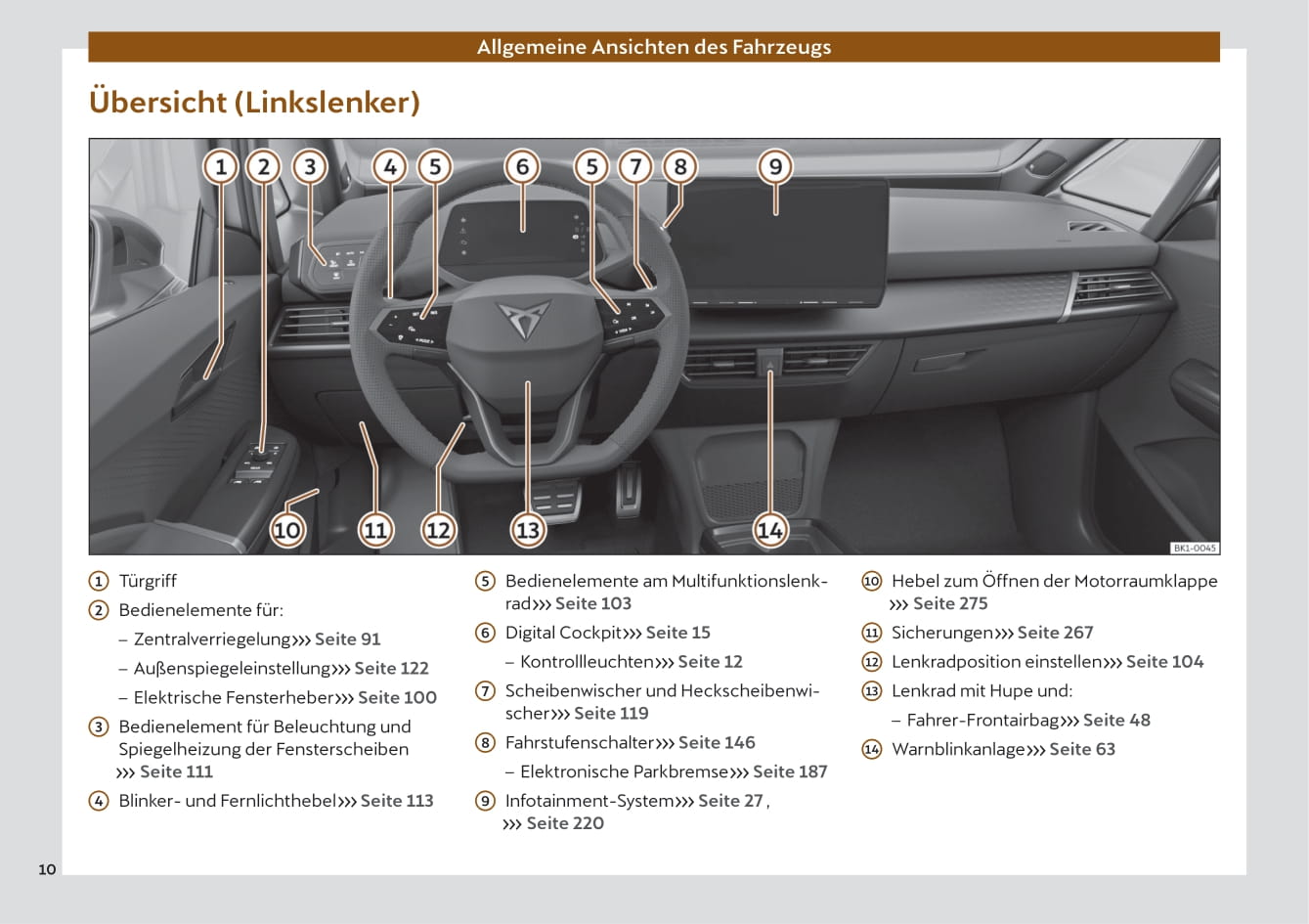 2022 Cupra Born Owner's Manual | German