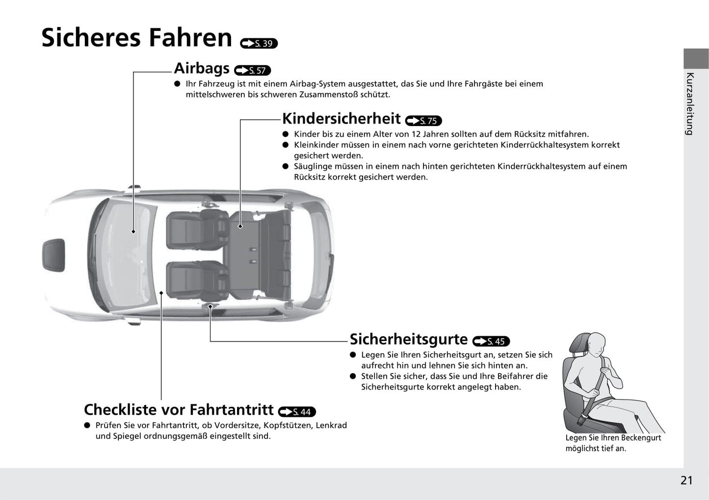 2020-2021 Honda e Bedienungsanleitung | Deutsch