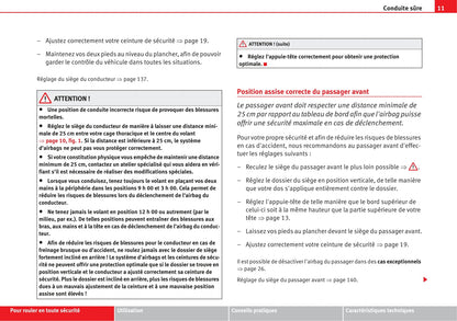 2004-2009 Seat Altea Bedienungsanleitung | Französisch