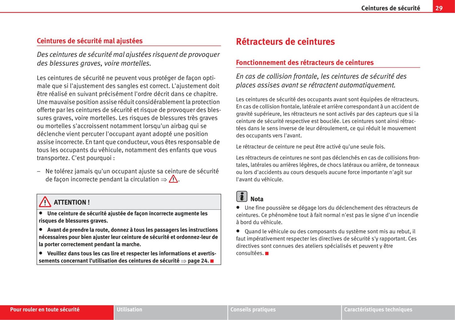 2004-2009 Seat Altea Bedienungsanleitung | Französisch